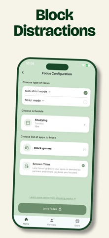 Focus Up: Screen Time Control Screenshot 2 of 6