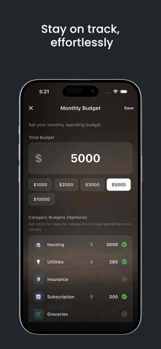 Tally- Smart Expense Tracker Screenshot 4 of 6