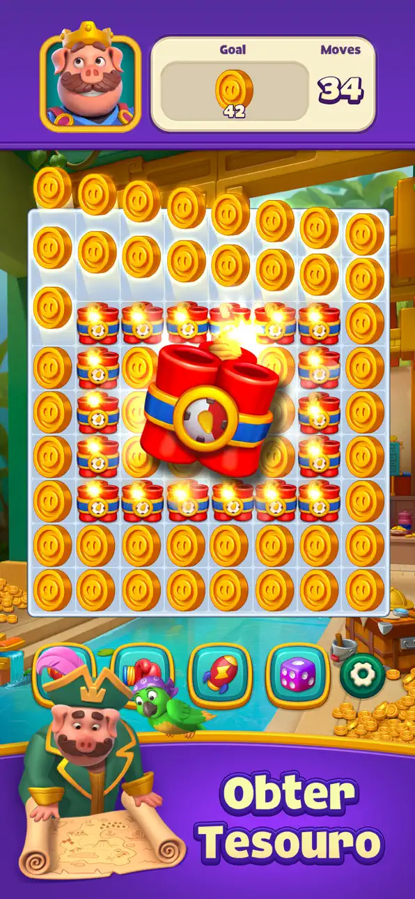 Piggy Kingdom - Match 3 Games Hack screenshot 4 - iOS game interface