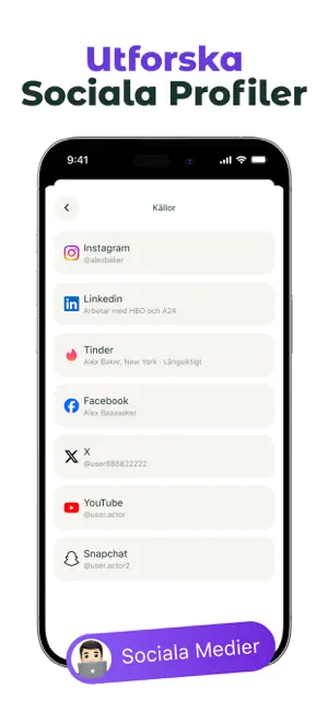 DoubleCheck: AI Personsökning iPhone screenshot 3