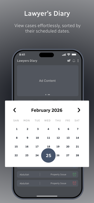 Lawyers Diary Screenshot 4 of 5