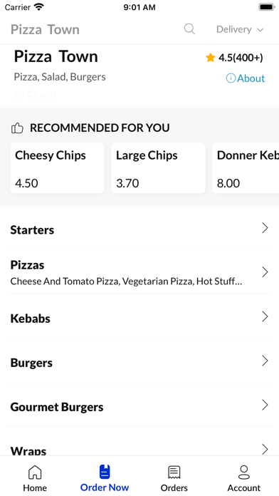 Pizza Town Huntingdon Screenshot