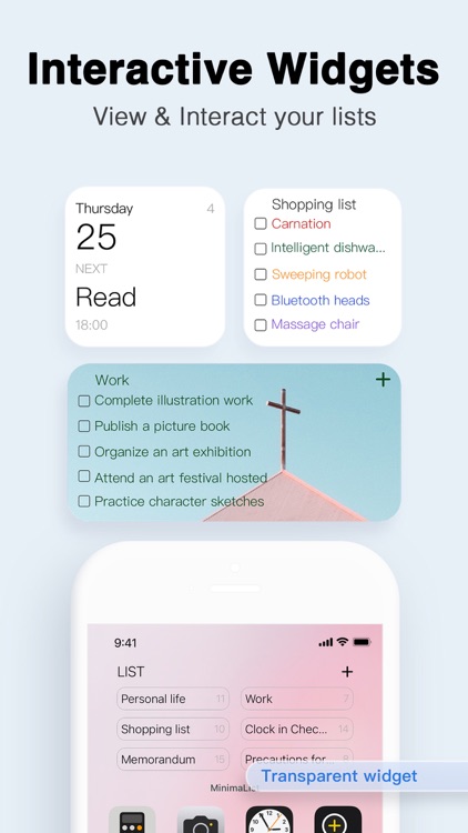 To Do List MinimaList & Widget