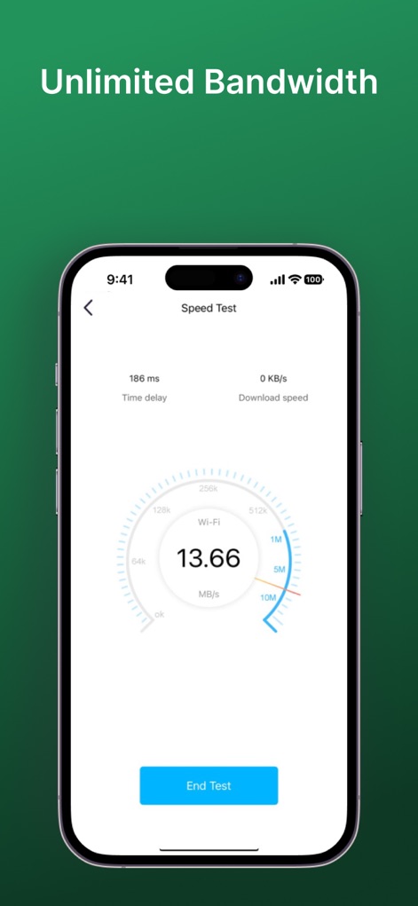 VPN - Fast VPN Proxy - Performance Speed Test
