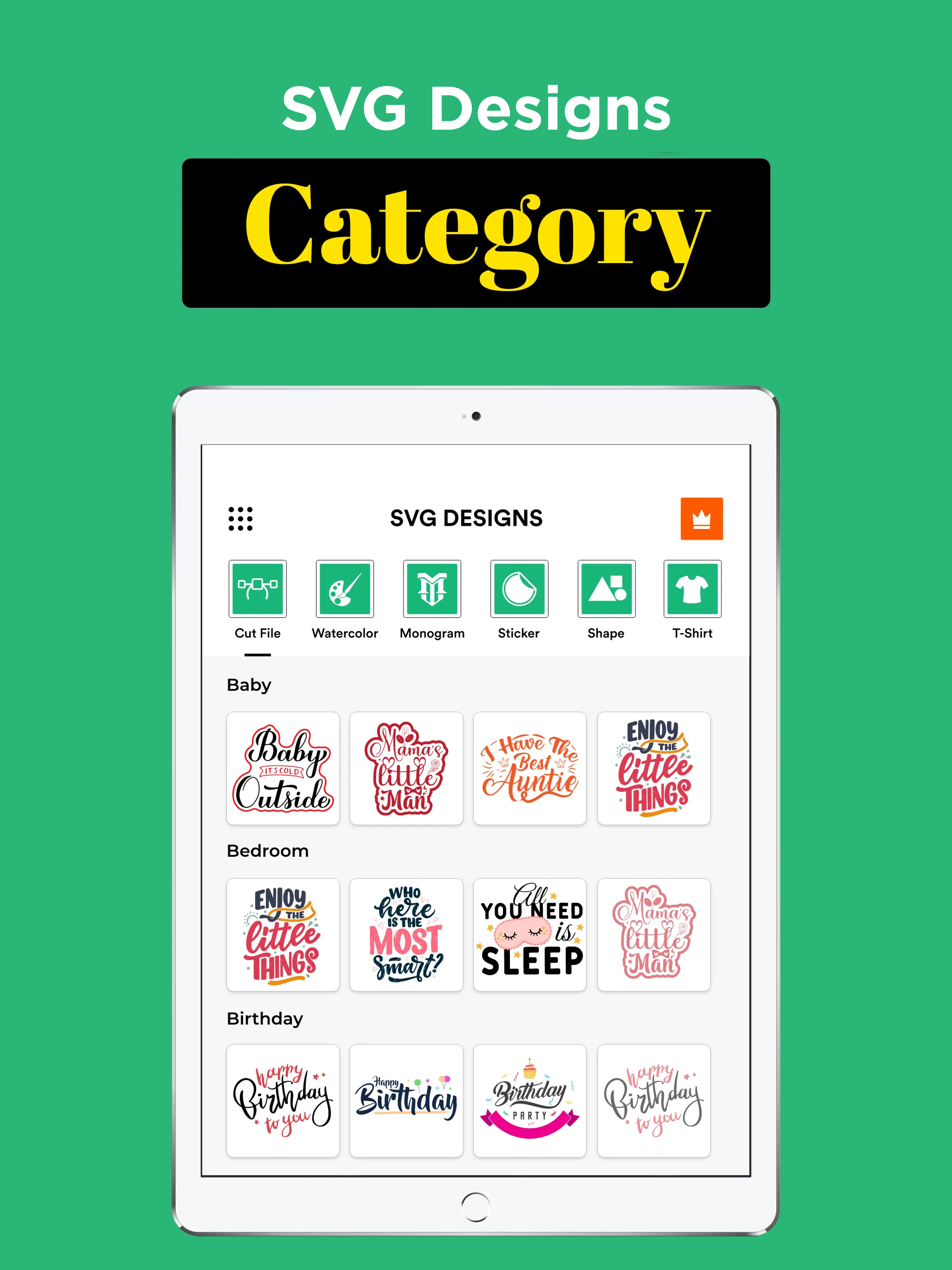 Vector SVG Design Craft Space