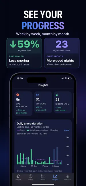 Snorry - Snore Tracker screenshot 4