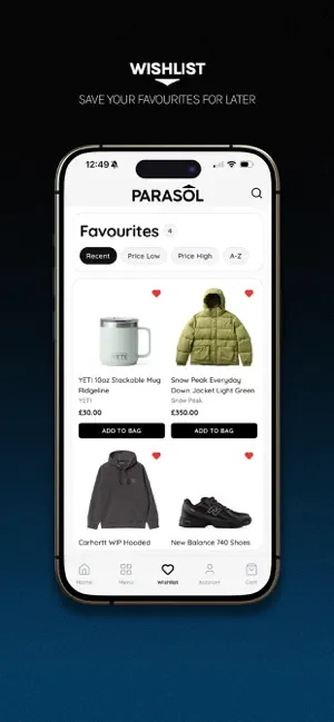 Parasol Store screenshot 4