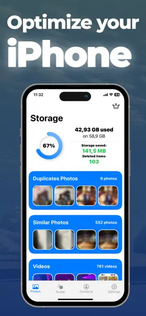 Cleanly : storage cleaner screenshot 1