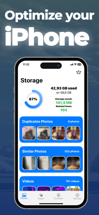 Cleanly : storage cleaner Screenshot 1 of 5