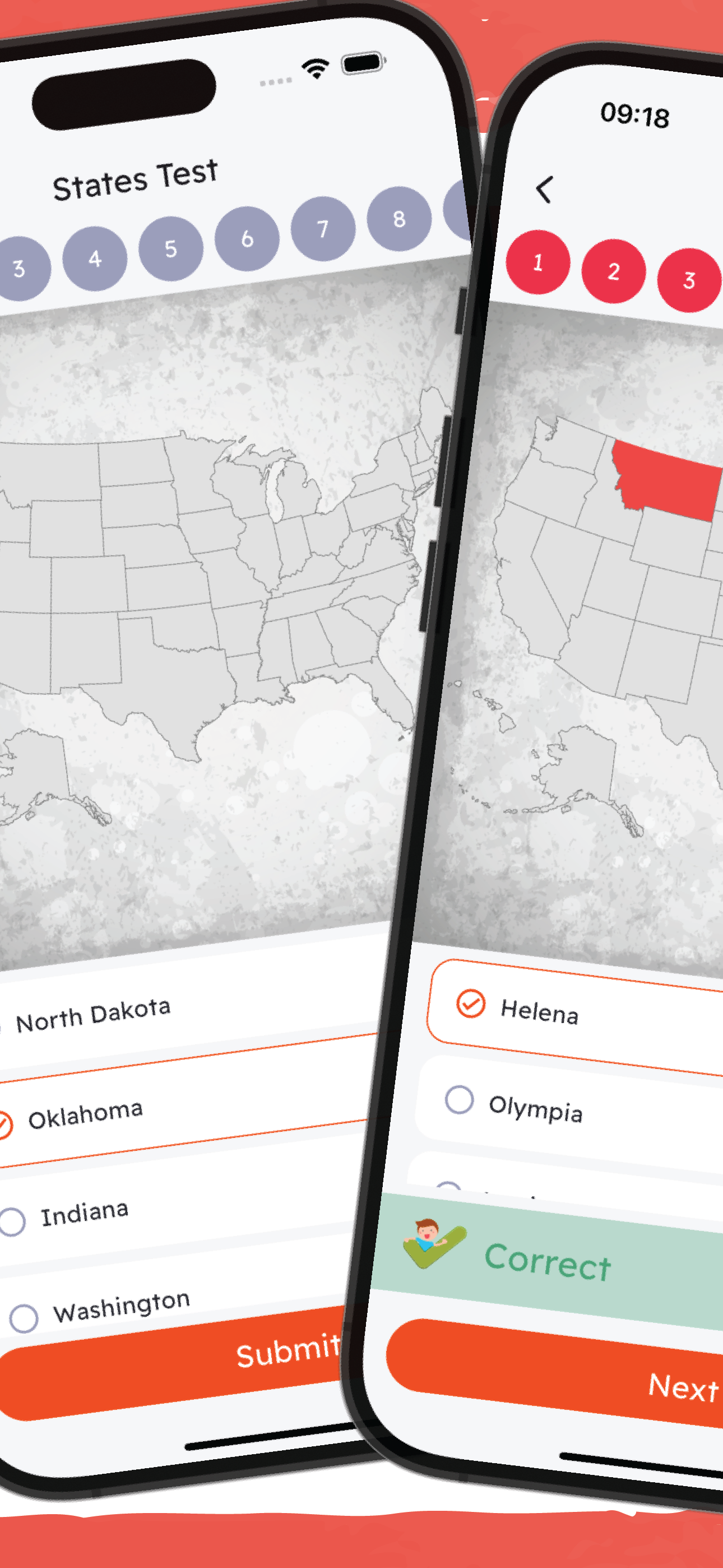 USA States & Capitals for Kids