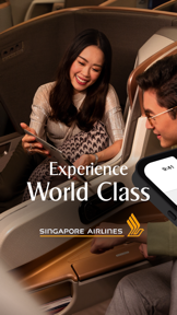 Singapore Airlines screenshot