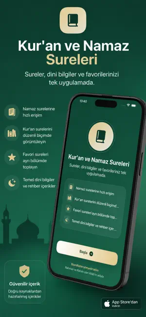 Kur'an ve Namaz Sureleri screenshot 1