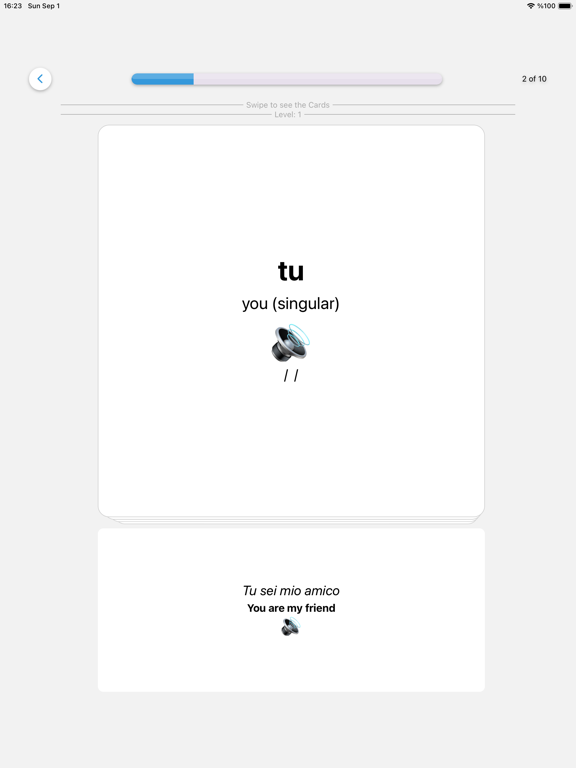 Screenshot #5 pour Lingufy: Learn Italian A1, A2