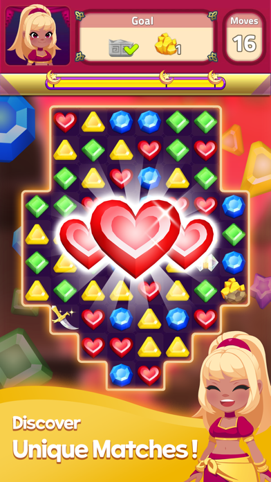 Jewels Fantasia : match puzzle Screenshot