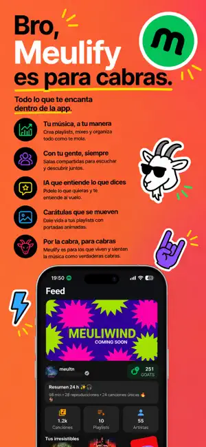 Meulify: Reproductor de música iPhone screenshot 6