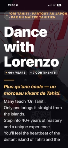 Dance with Lorenzo Tahiti screenshot
