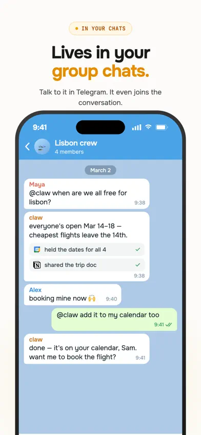 ClawOS screenshot 4
