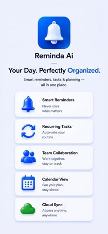 Reminda Ai: Shared Reminders iPhone screenshot