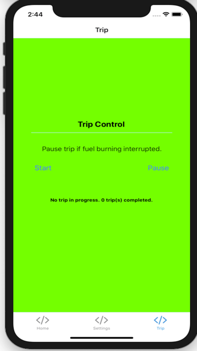 Screenshot #1 pour GT2 Green Travel Carbon App