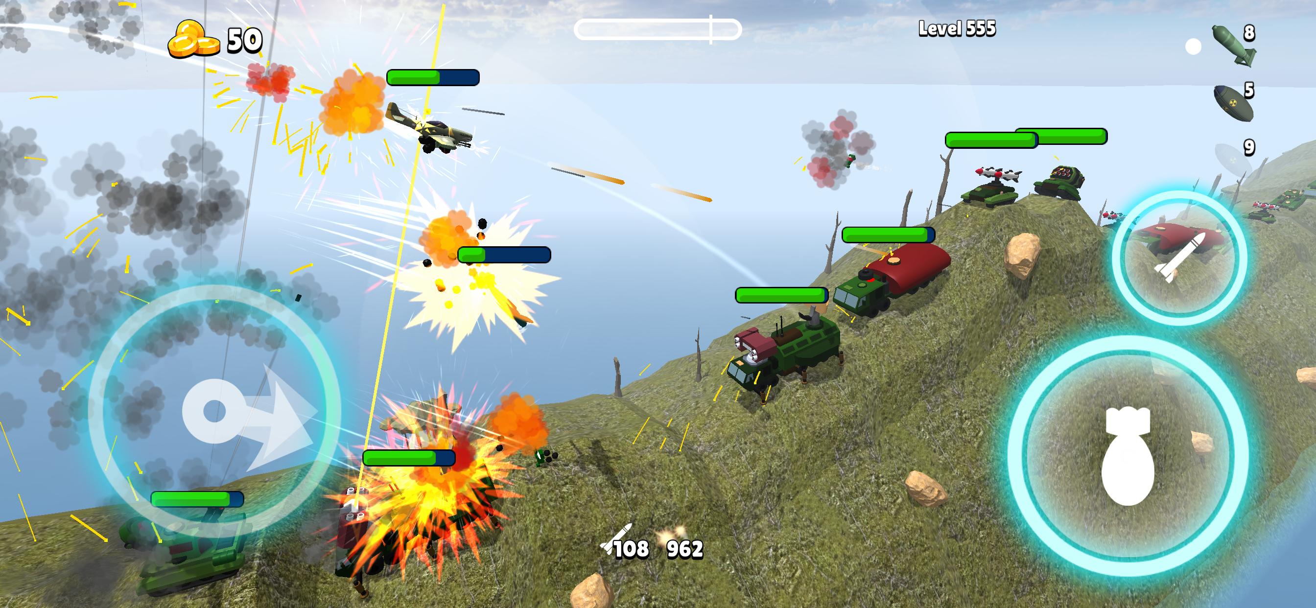 Bomber Ace: WW2 war plane game screenshot 9