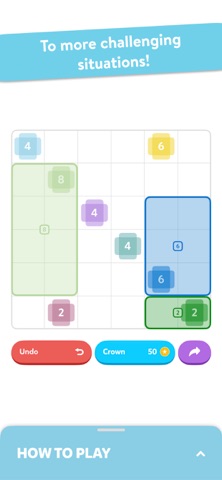Color Pieces - Logic Puzzle iPhone screenshot