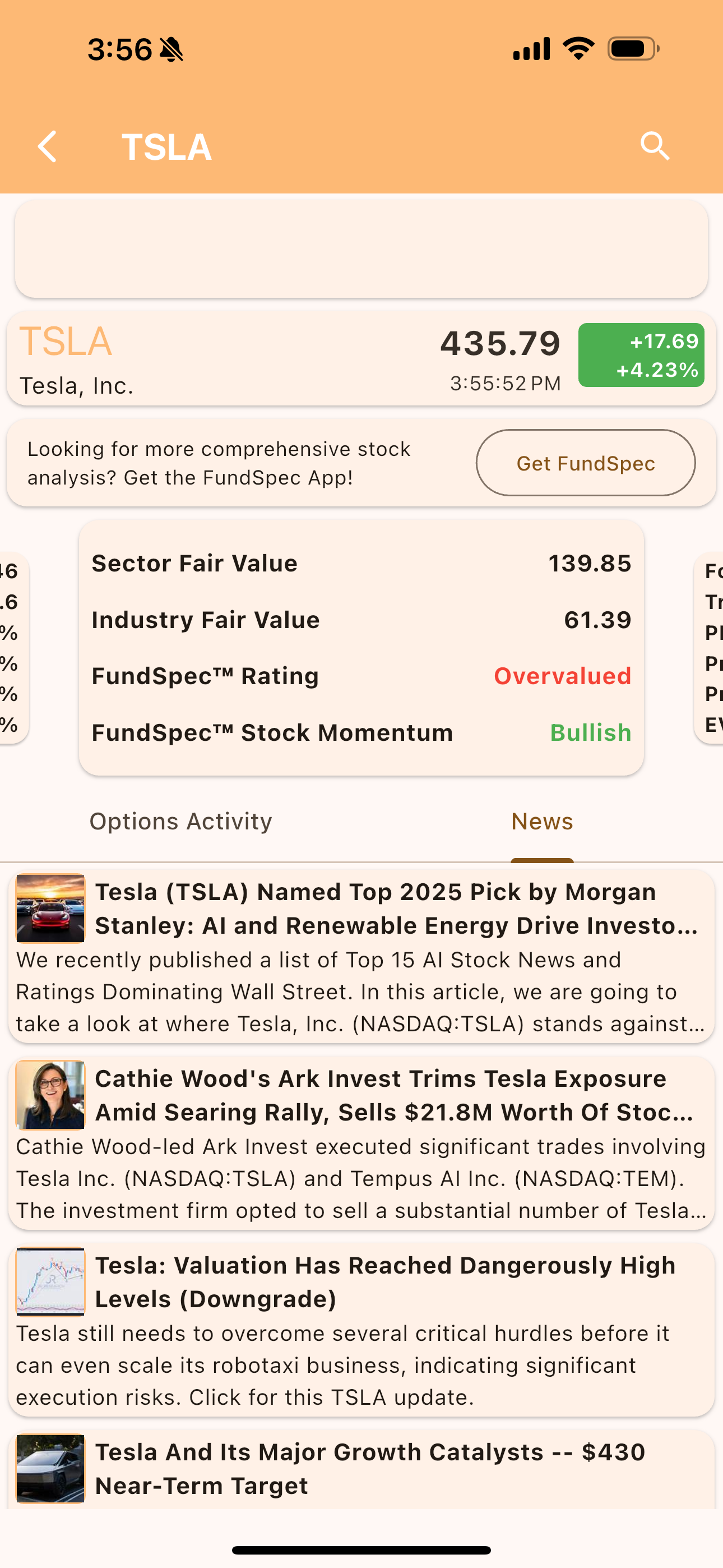 Options Sentiment Screener