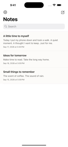 Completely Private Notes Screenshot 2 of 4