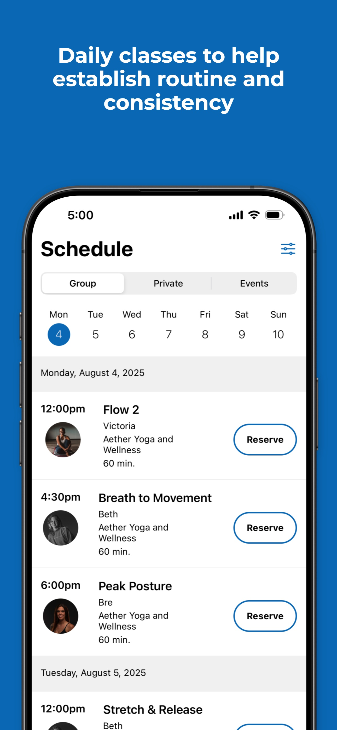 Aether Yoga and Wellness
