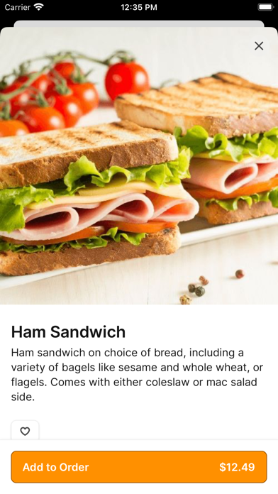 Bagel Boys Cafe iPhone screenshot 3 - Food & Drink app