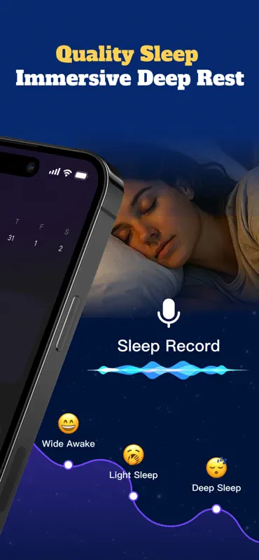 Sleep Tracker App WellSleep screenshot 2 of 6