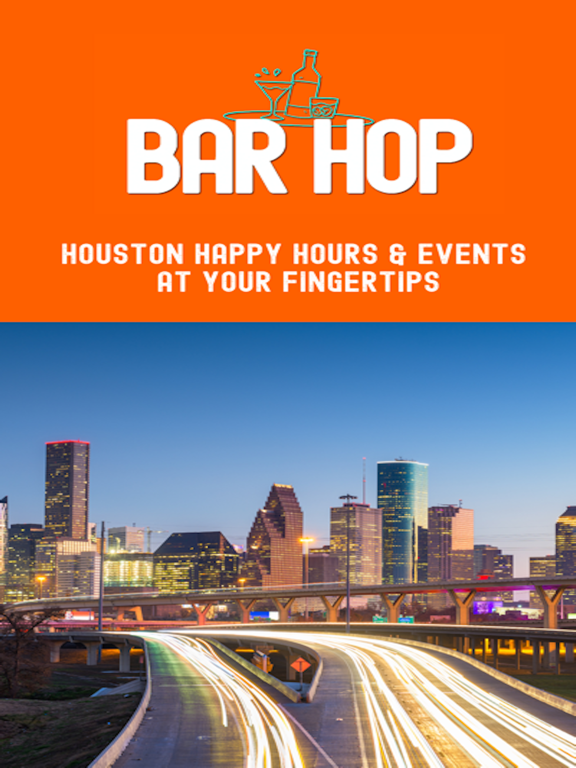 Bar Hop - Houston iPad screenshot 1 - Food & Drink app