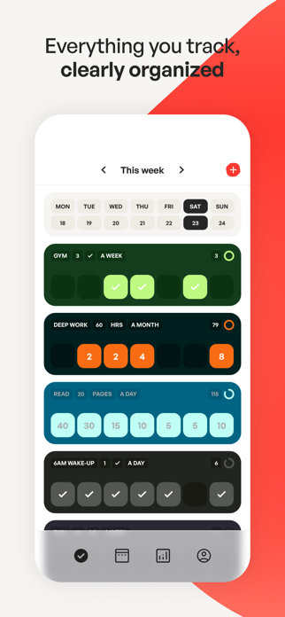 Habit Tracker: BuildOn Screenshot 1 of 7
