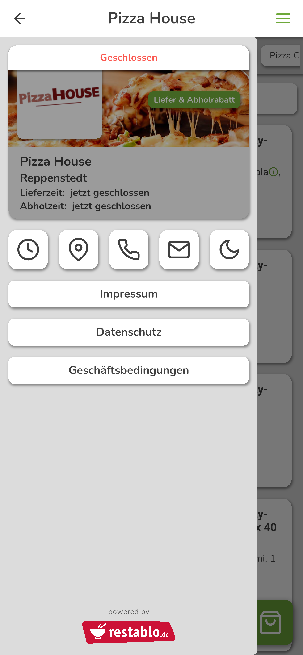 Pizza House in Reppenstedt screenshot 3