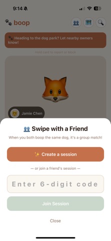 Boop - Dog Meetups screenshot