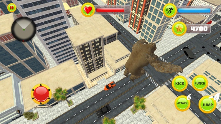 Giant Gorilla Kong City Attack screenshot-6