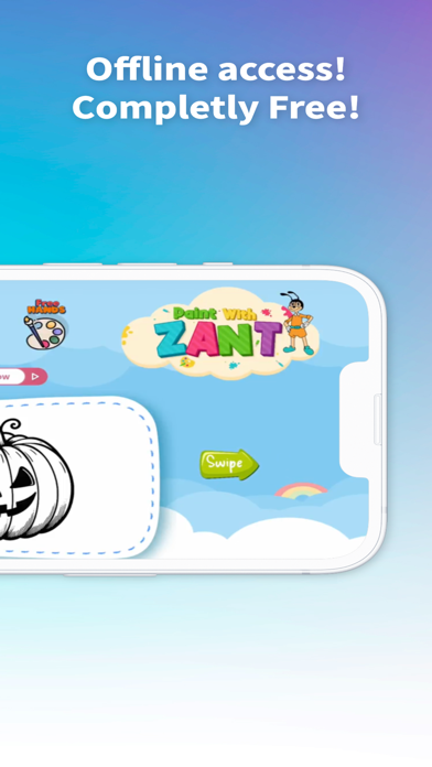 Screenshot #2 pour Paint with Zant: Kids Coloring