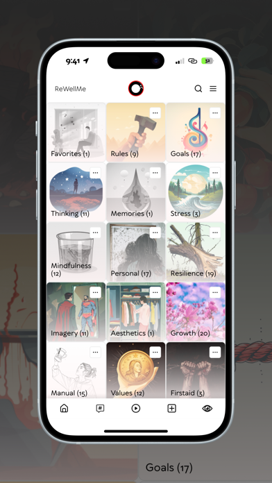 ReWellMe: mindset reset app Screenshot