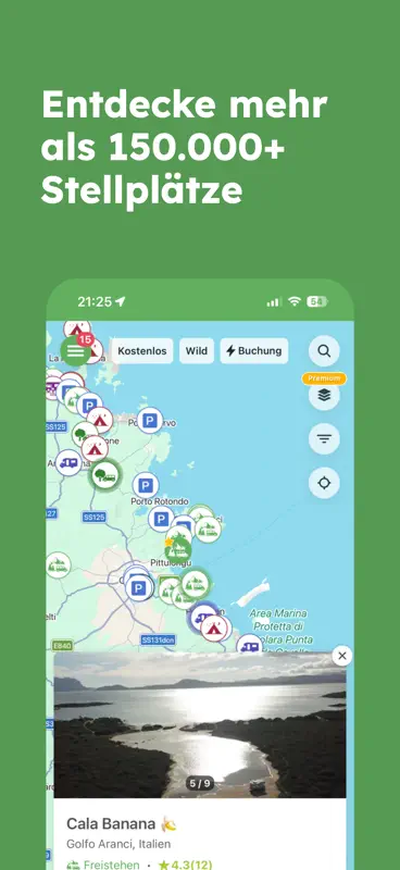 StayFree: Vanlife Stellplätze screenshot 2 of 10