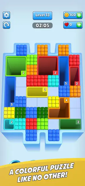 Pixel Blocks Out screenshot 1