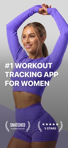Snatched: Women's Workout App iPhone screenshot