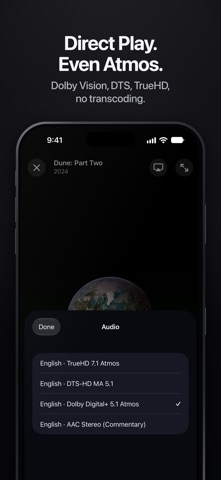 Screenshot 3 of Dusk for Plex App