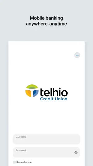 Telhio Mobile Banking screenshot 1