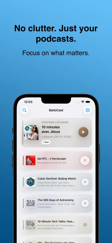 BaitoCast: Private Podcast screenshot 1