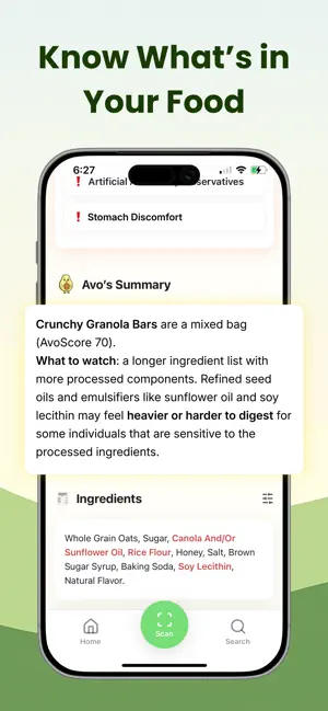 Avofy - Food Scanner screenshot 3