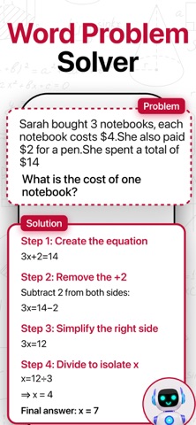 Math AI Solver Homework Helper iPhone screenshot