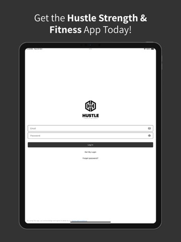 Hustle Strength & Fitness iPad screenshot