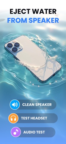 AquaBlast : Speaker Cleaner iPhone screenshot