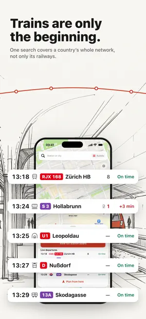 RailNow: Live Europe Transport screenshot 2