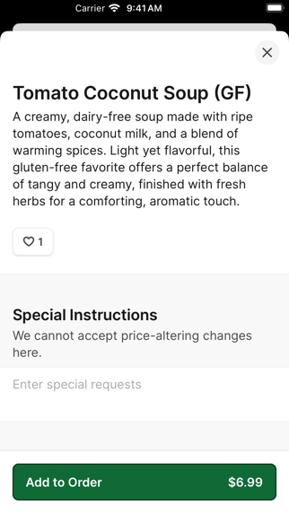 Street of India iPhone screenshot 4 - Food & Drink app