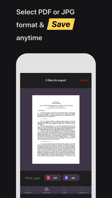 ScannerApp: PDF & OCR Scanner Screenshot